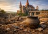 Descoperire arheologică importantă la Castelul Corvinilor: obiecte vechi de peste 2.500 de ani, scoase la lumină în timpul restaurării